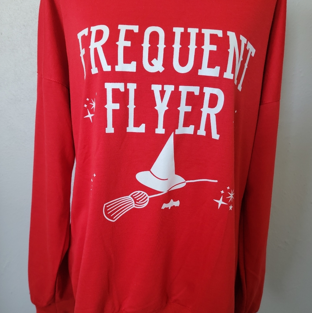 3/$30 Bundle: Frequent Flyer Halloween Sweatshirt